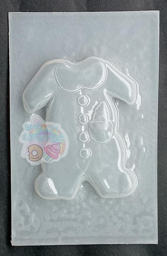 * Mini Molde Modelo Mameluco M2 Baby Shower Fondant Jabon