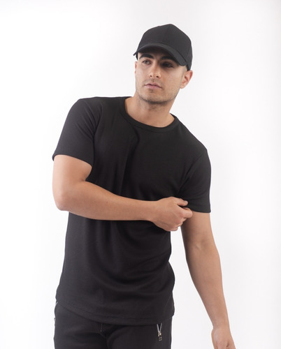 Remera Camiseta Hombre Lisa / Turk Wafle 003