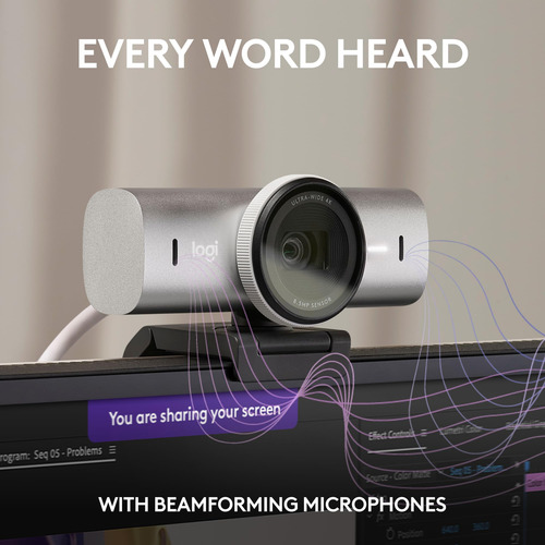 Cámara Web Logitech Mx Brio Ultra Hd 4k 1080p 60fps