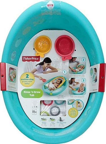 Bañera Baño Fisher Price Rinsen Grow Tub
