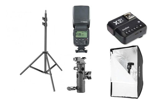 Kit Godox Tt600 Transmisor X2t Estudio Fotografia