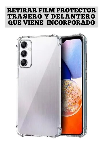 Funda Para Samsung Transparente Reforzada Anticaída Transparente A51