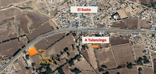 Imagen 1 de 2 de Terreno En Venta, Carretera Pachuca Tulancingo, El Susto, Si
