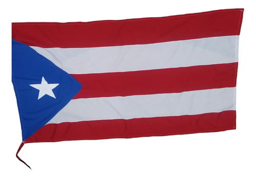 Bandera Puerto Rico Excelente Calidad 140 X 80cm 