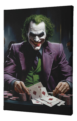 Cuadro Mural Moderno Deco Joker El Guason Casino Full Hd