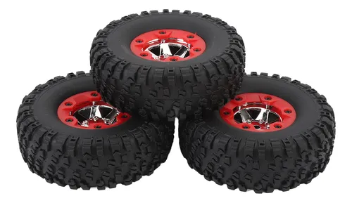 4 Llantas De Rueda De Coche RC Y Neumáticos De Repuesto Para Camiones 1 10 Modelo De Vehiculos Acc Salvador Ruedas De Oruga Rc