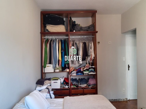 Imagem 5 de 22 de Apartamento Frente Mar, 3 Quartos, 1 Suíte, 1 Vaga Garagem, Dependência Completa, Ponta Da Praia, Santos - Ap03785 - 69409126