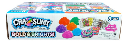 Crazslimy Slime Pack De 8.