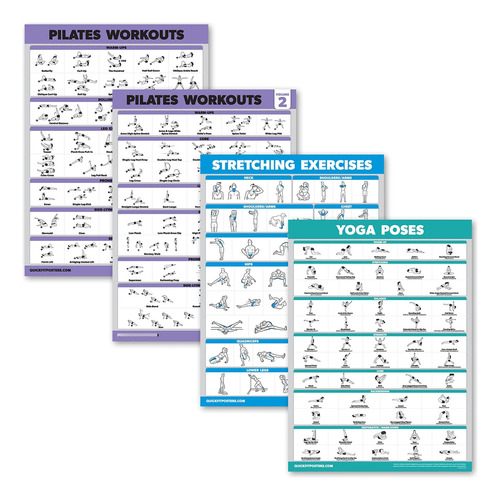 Paquete De 4  Volumen De Entrenamiento De Pilates 1 Y 2 + E