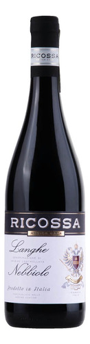 Vinho Ricossa Langhe D.o.p. Nebbiolo Tinto 750ml