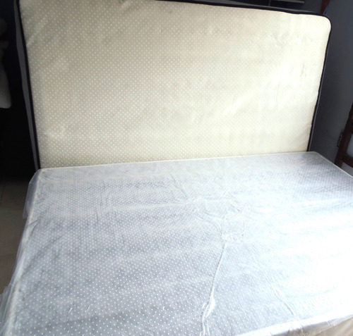 Sommier Inducol 2 Plazas 190x130 Cm Blanco
