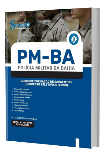 Apostila Pm Ba 2023 - Curso De Formação Sargentos