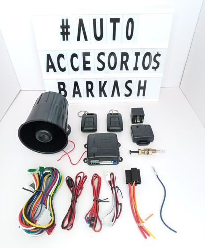 Alarma Codigo Variable Antirrobo Corta Corriente Y Bluetooth