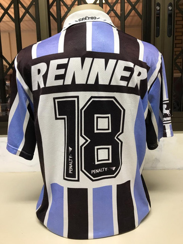 Camisa Grêmio 1997 Tricolor De Jogo #18 Ironcryl
