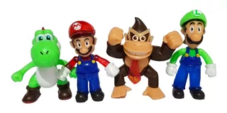 Figuras De Accion Super Mario Donkey Kong Yossi