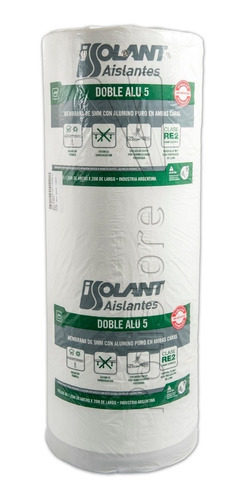 Isolant Membrana Aislante Doble Aluminio 5mm X 21m2 - Envíos