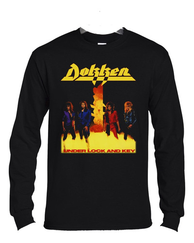 Polera Ml Dokken Under Lock And Key Metal Abominatron