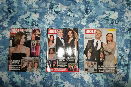 3 Revistas Hola Salma Hayek Y Angelina Jolie