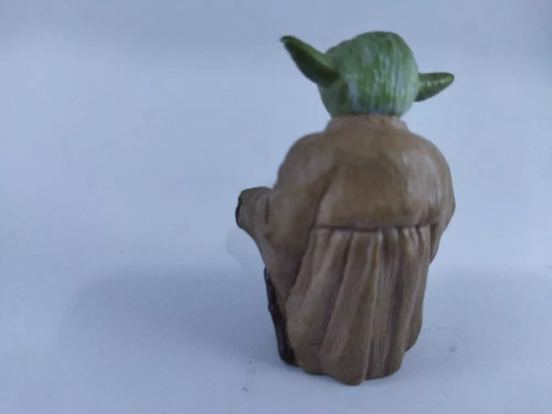 Star Wars Yoda Mandolorian Hasbro 2004 Bastón Verde (Usado)