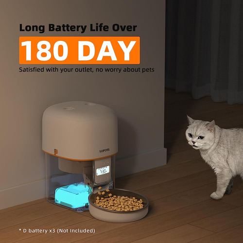 Comederos Automáticos Para Gatos Yuposl - Dispensadores De C