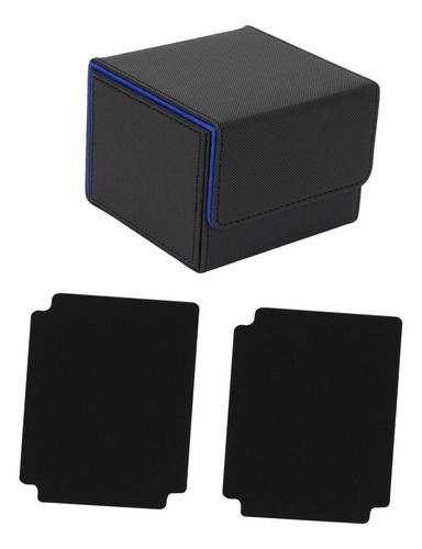 Caja De Baraja De Cartas, Caja De Que Cuadros Negro Azul