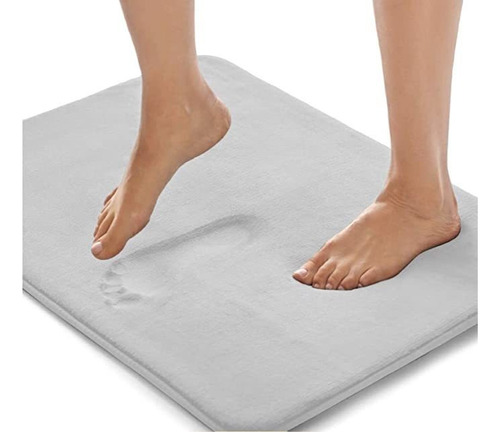 Alfombrilla De Baño De Espuma Viscoelástica 75 X 50 Cm