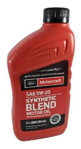 Aceite De Motor Sintetico 5w-20 Motorcraft