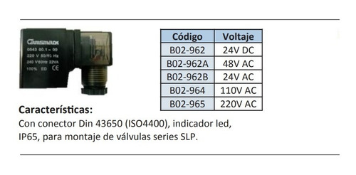 Accesorios Para Válvulas (bobinas) 24vdc