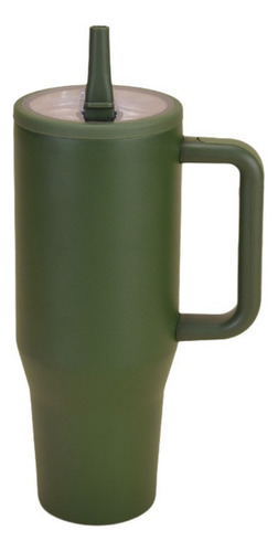 Taza Termo De Pajita Plegable A Prueba De Fugas A La Moda