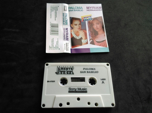 Cassette-paloma San Basilio/myriam Hernández Frente A Frent.