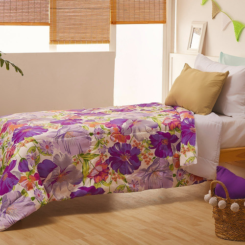 Imagen 3 de 8 de Cubrecama 1 1/2 Plazas Casablanca Línea Oro Oferta