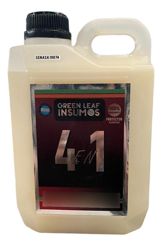 Green Leaf 4 En 1 Plaguicida Ecologico 2l Ideal Araña Roja