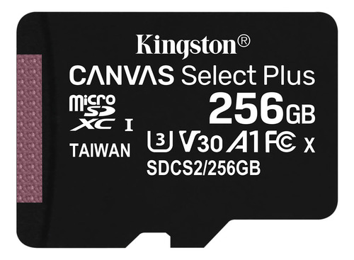 Memoria Microsd C/ Adapt Select Plus 256gb
