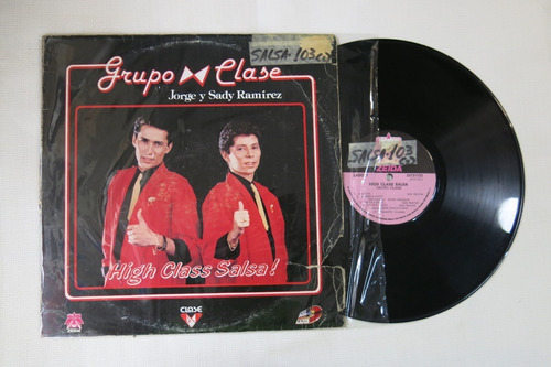 Vinyl Vinilo Lp Acetato Grupo Clase High Class Salsa 