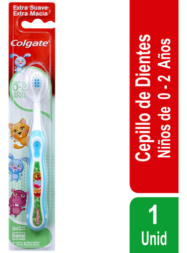 Cepillo Dental Colgate  Bebes 0 - 2 Años X 1und