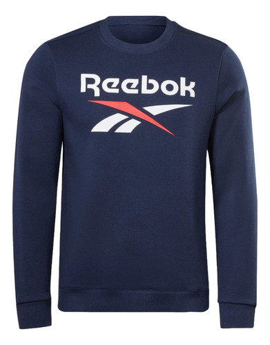 Sudadera Reebok Hombre Caballero Identity Fleece Logo Crew