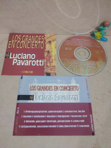 Cd Luciano Pavarotti Los Grandes En Concierto 