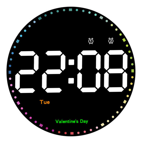 Reloj De Pared Led De 10 Reloj Electrónico Con
