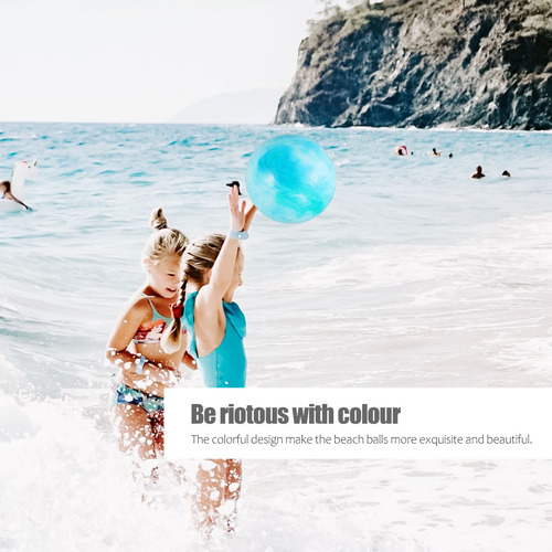 Pelota De Playa Inflable Para Niños, Fiesta Temática De Pelo