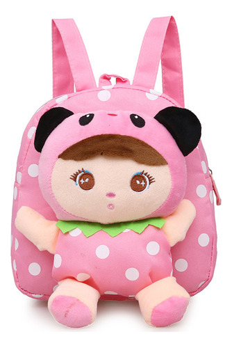 Bonita Mochila Para Niños Pequeños, Muñeca De Peluche Para N