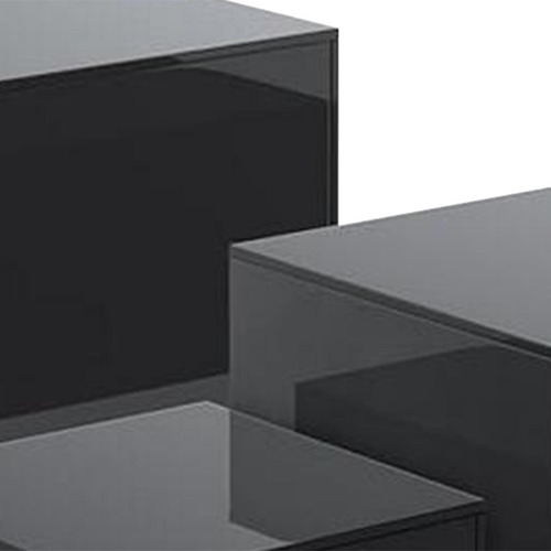 3 Elevadores De Buffet, Estante De Exhibición Negro