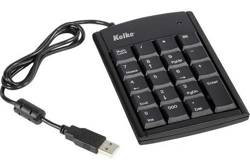 Teclado Numérico ( Kolke Modelo Ktn-101 ) Gtía Microcentro