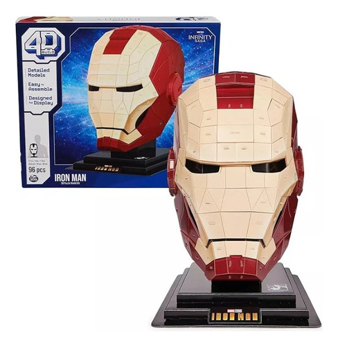 Rompecabezas Iron Man - Marvel - Puzzle 4d - Spin Master 