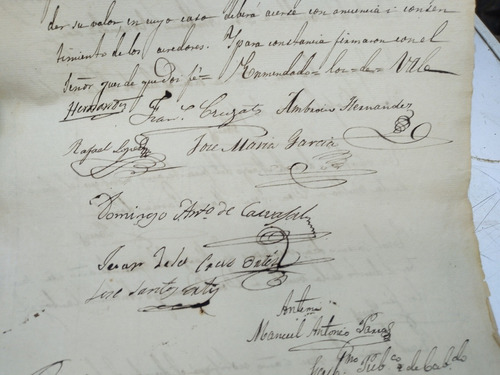 Documentos Antiguo 1845 L (Usado)