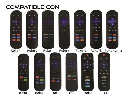 Control Remoto Universal Tcl Insignia Haier Hisense Sharp