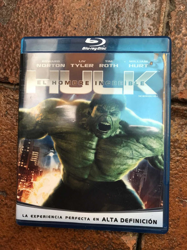 El Increíble Hulk Blue Ray (Usado)