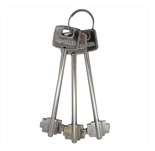 Imagen 3 de 7 de Cerradura De Seguridad 3 Barras Doppia Mappa 57296 60mm Cisa