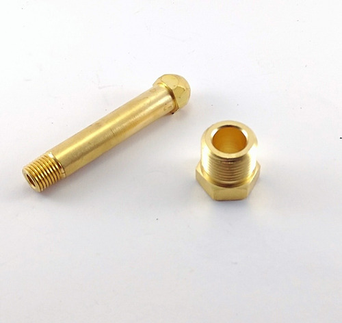 Imagem 2 de 3 de Niple Porca Regulador De Nitrogenio (prolongador)