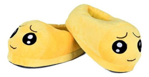 Pantuflas Emoji Varios Diseños Cf-2140 Del 34 Al 38