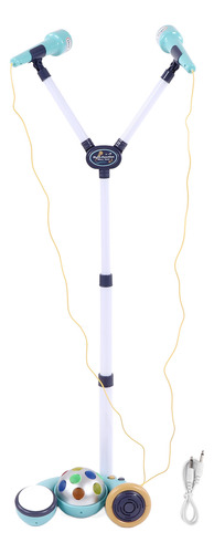 Máquina De Karaoke Para Niños Con 2 Micrófonos, Robusta Y Li